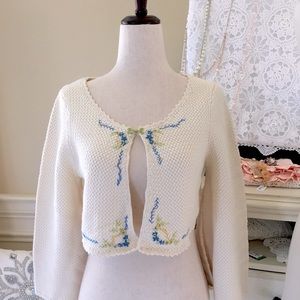 Anthropologie Moth sweater “Vintage”